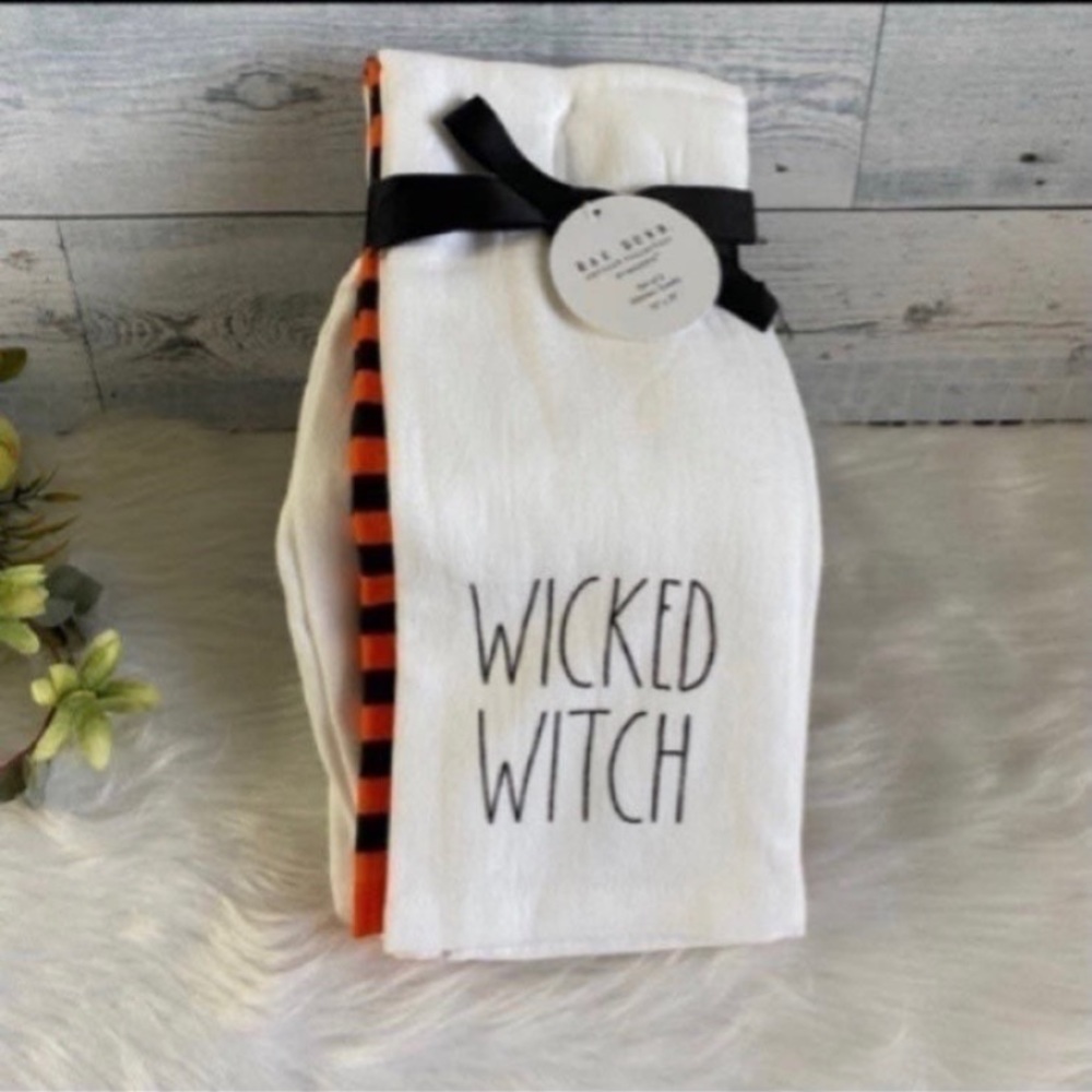 Rae Dunn Halloween Kitchen Towels Set Of 3